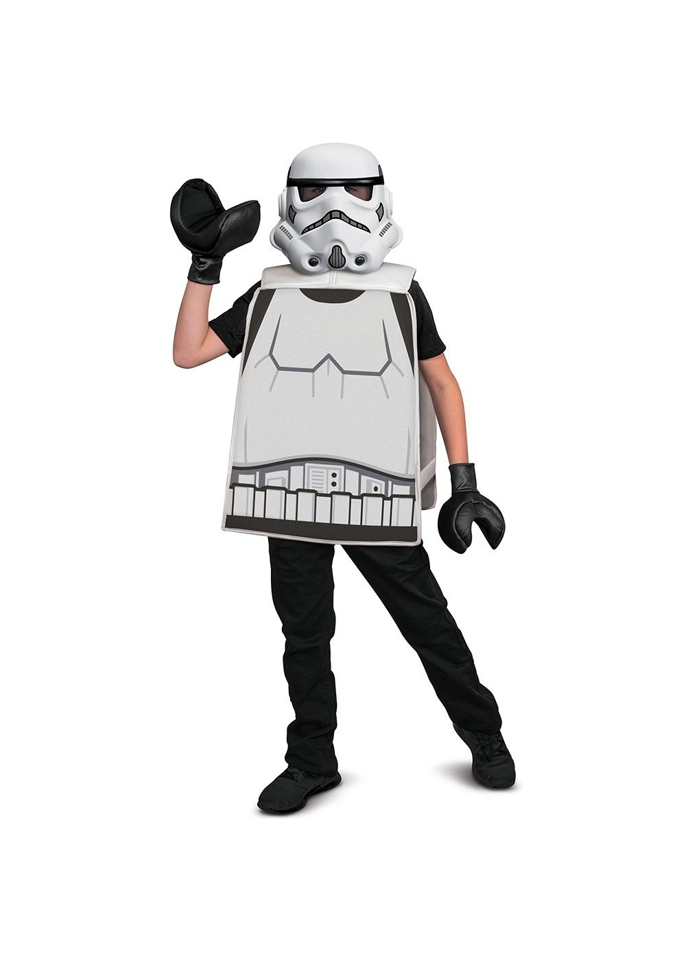 Boys Stormtrooper Basic Costume Lego Star Wars