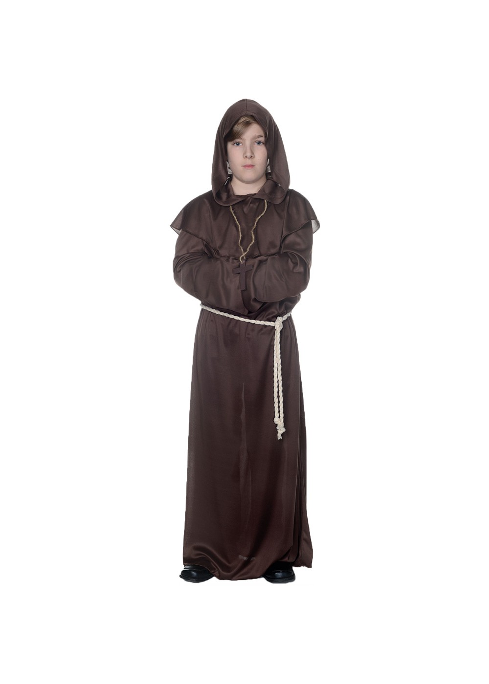 Brown Monk Child Robe Costume
