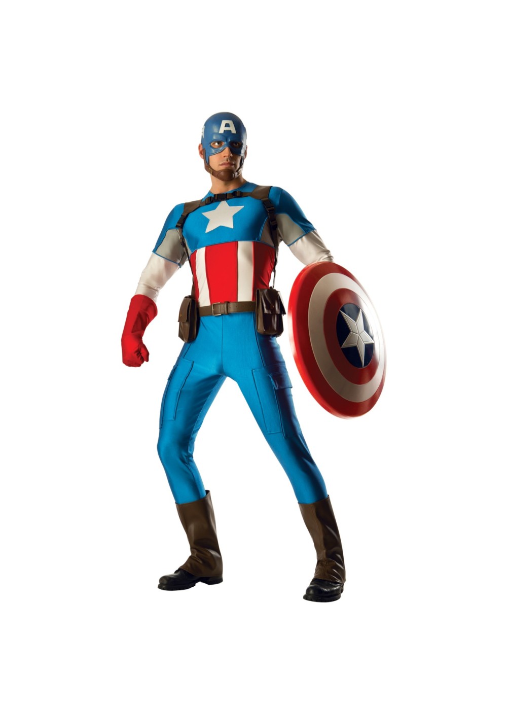 Captain America Men Grand Heritage Costume