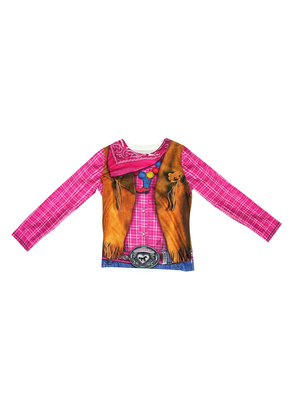 3d Cowgirl Girls Shirt