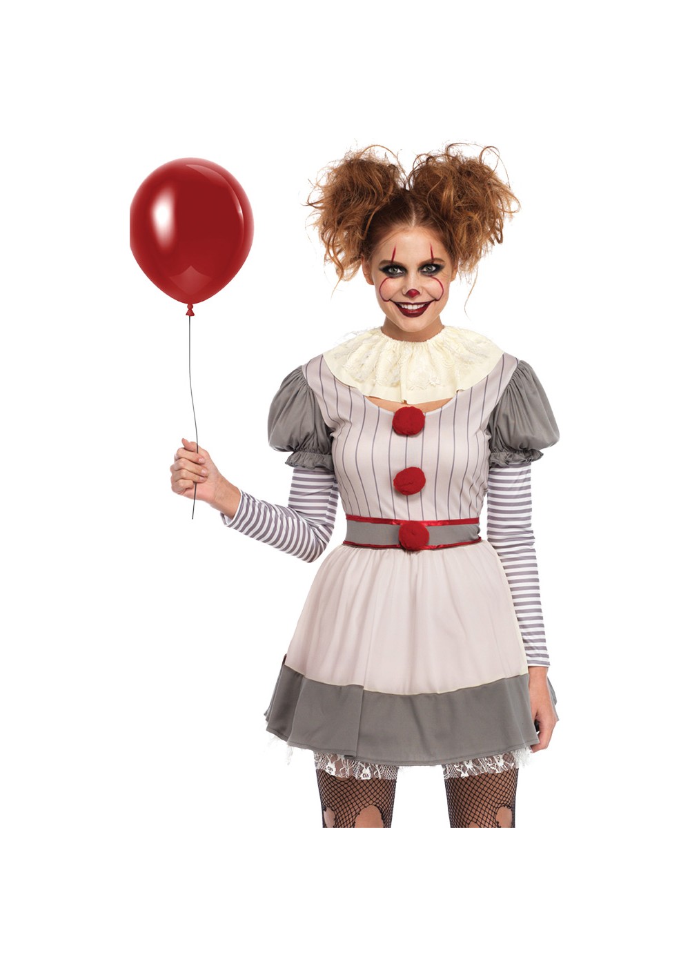 Creepy Clown Women Costume