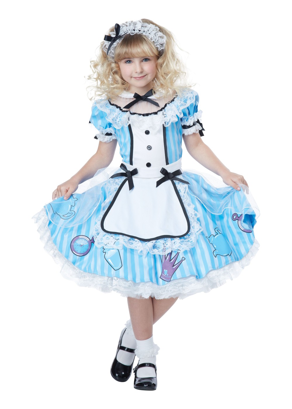 Alice In Wonderland  Girls Costume