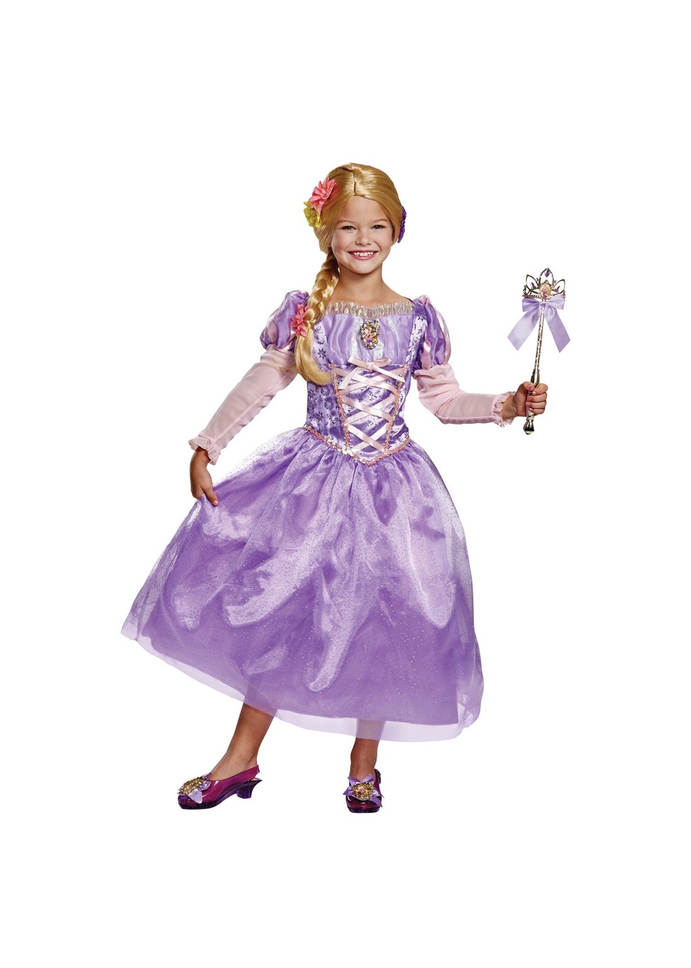 Disney Rapunzel Girls Dress Costume