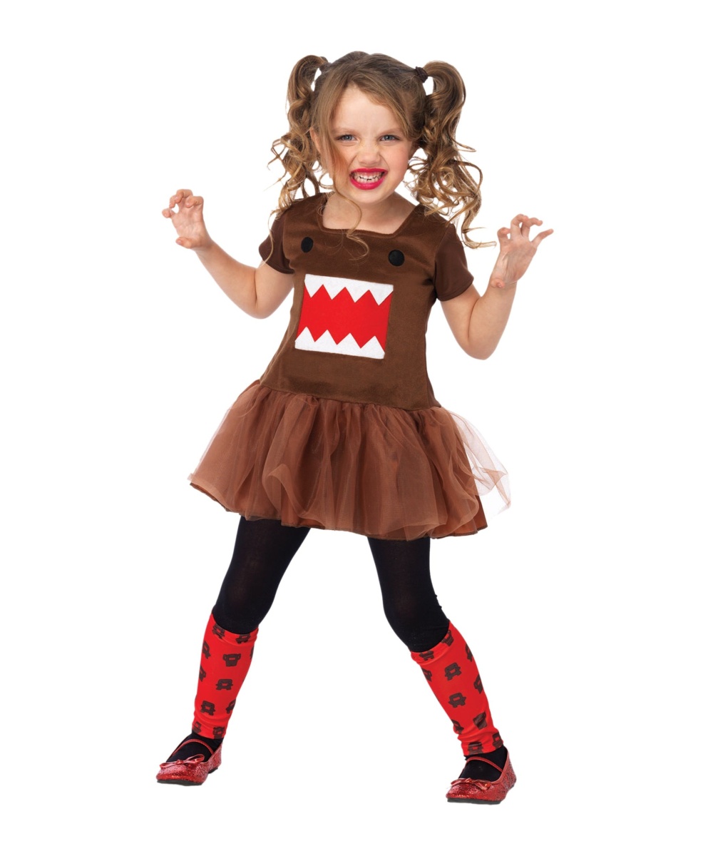 Domo Tutu Dress Brown Girls Costume