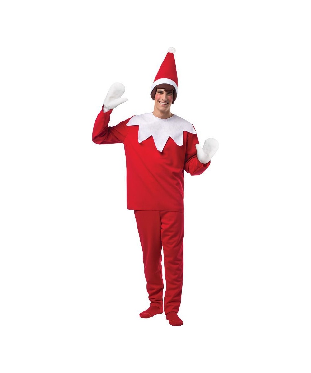Elf On A Shelf Christmas Costume For Men