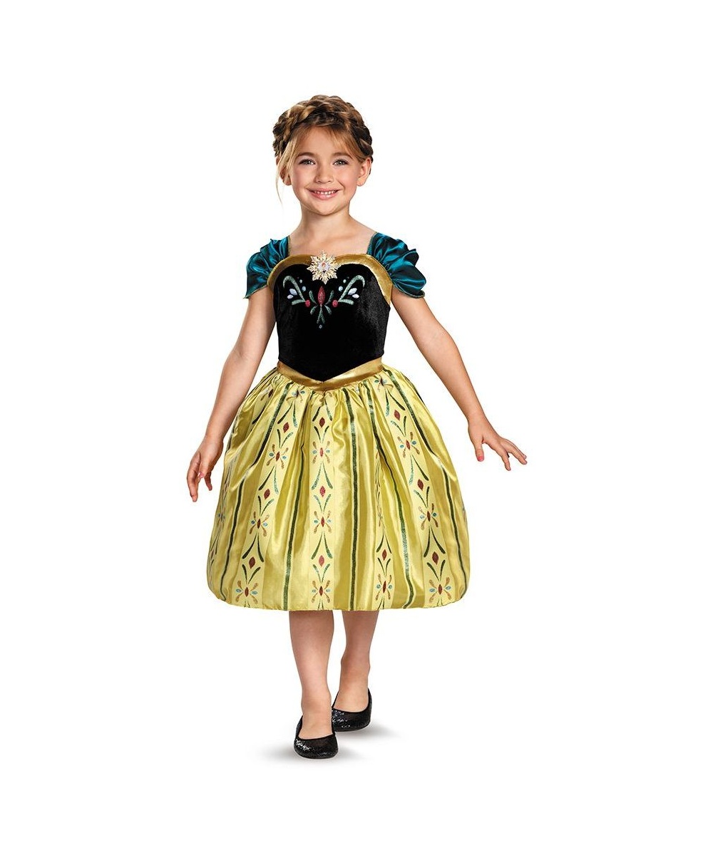 Coronation Gown Girls Classic Disney's Frozen Costume