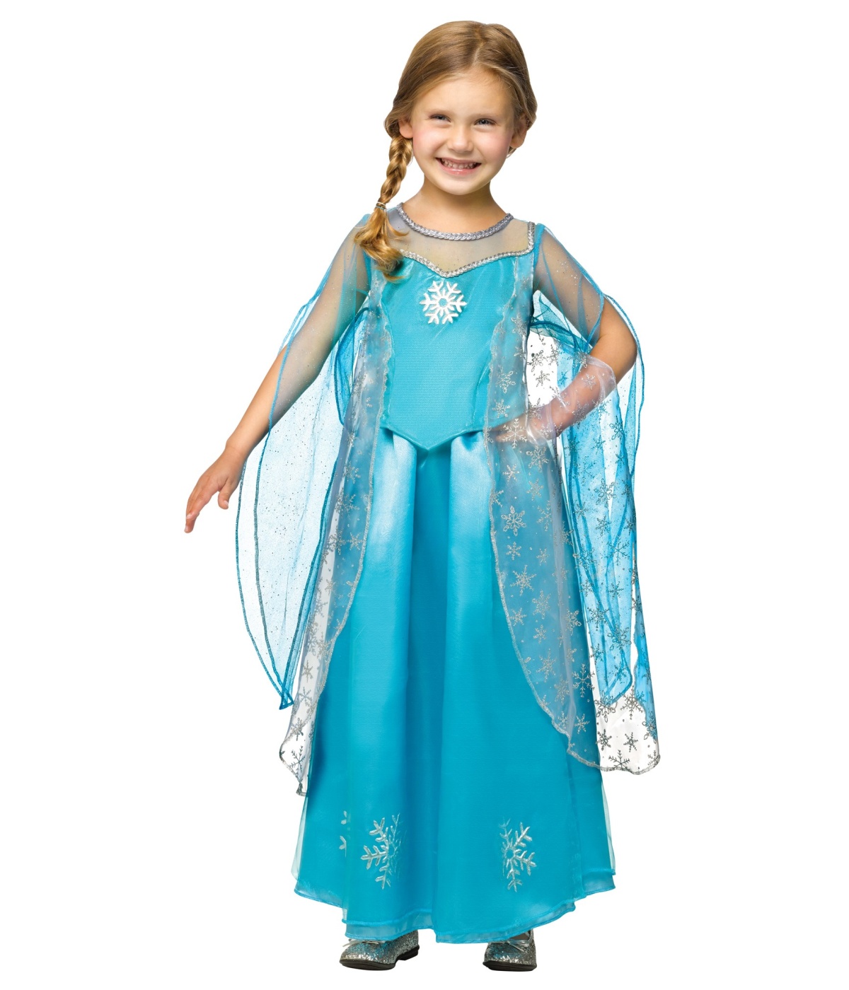Frozen Ice Queen Girls Elsa Inspired Halloween Costume