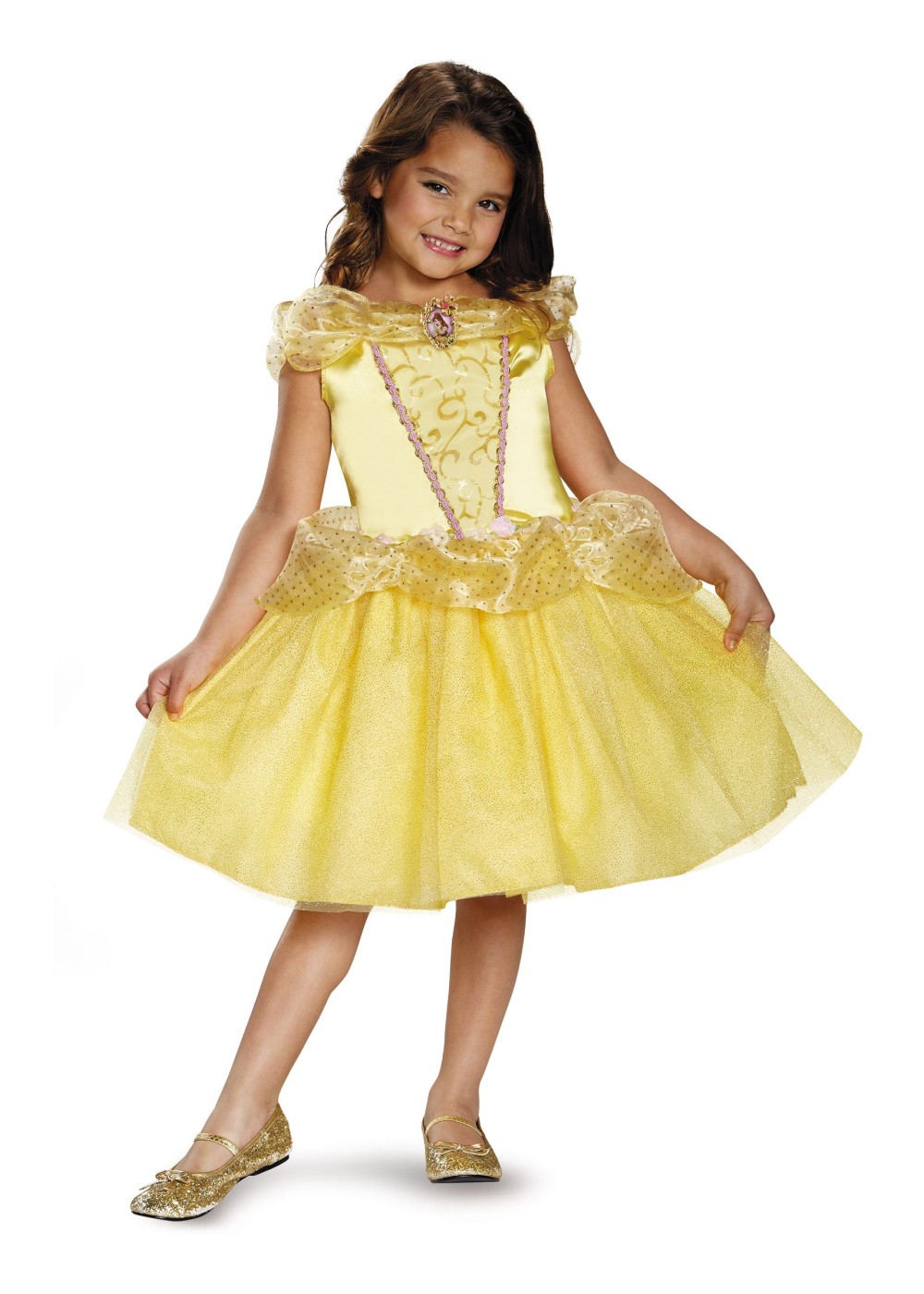 Belle Classic Disney Girls Costume