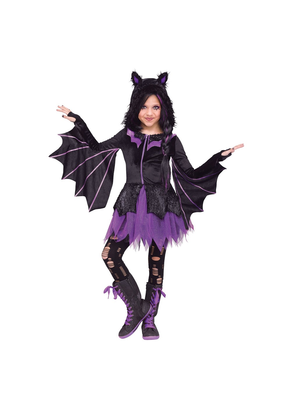 Girls Night Flyer Bat Costume
