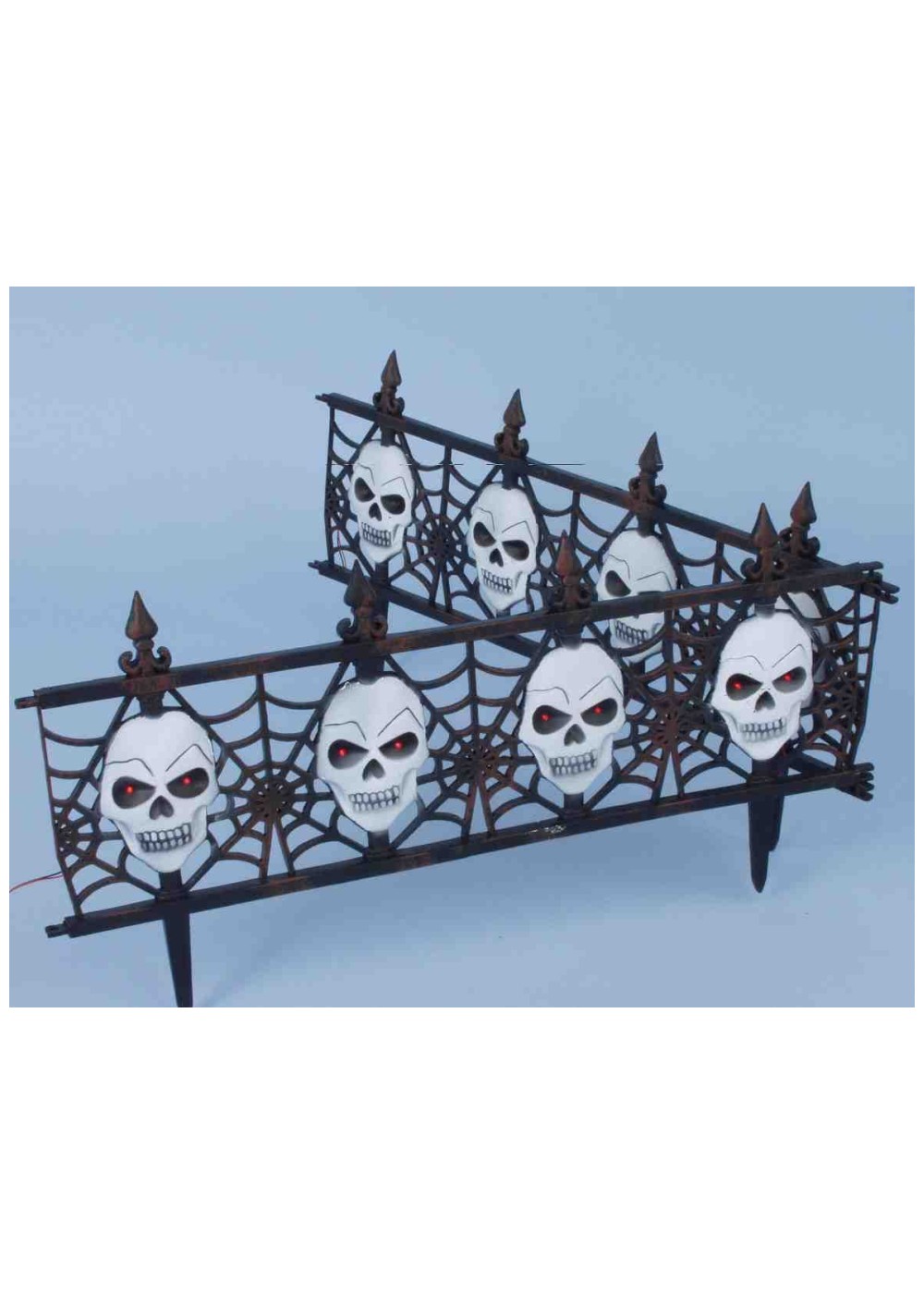 Gothic Skull Fence Decoration