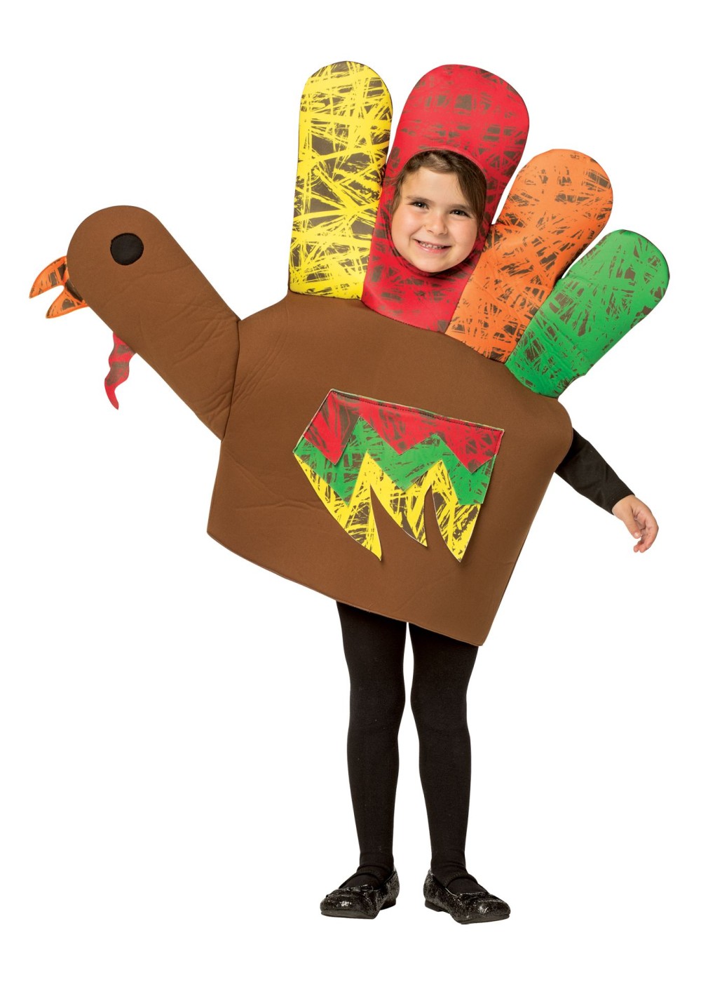 Hand Turkey Girls Costume