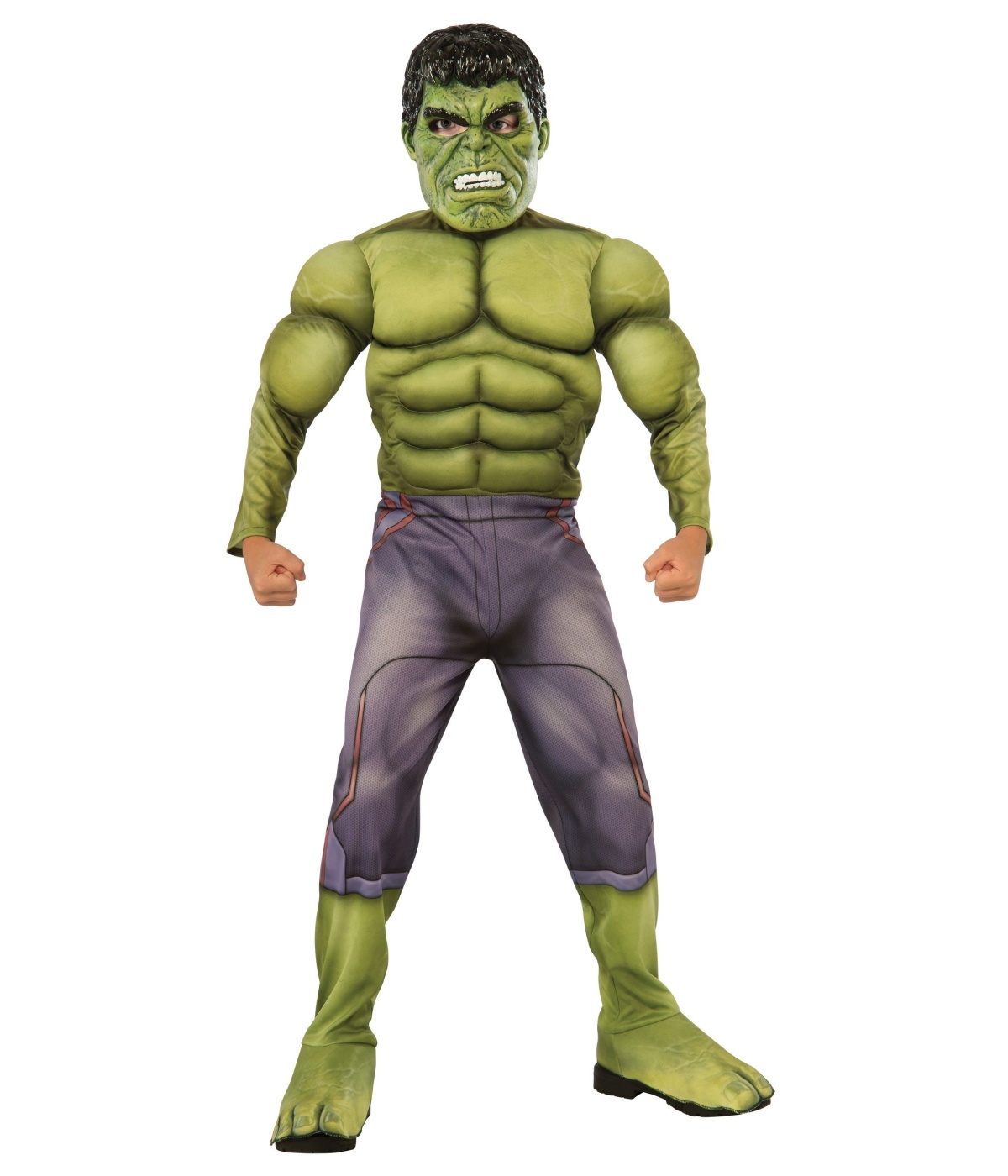 Marvel Incredible Hulk Boys Costume Superhero Halloween Party