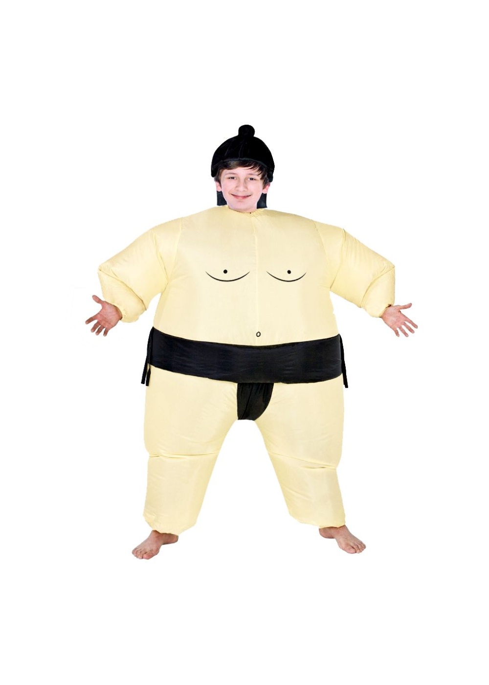Inflatable Air Blown Sumo Wrestler Costume For Boys