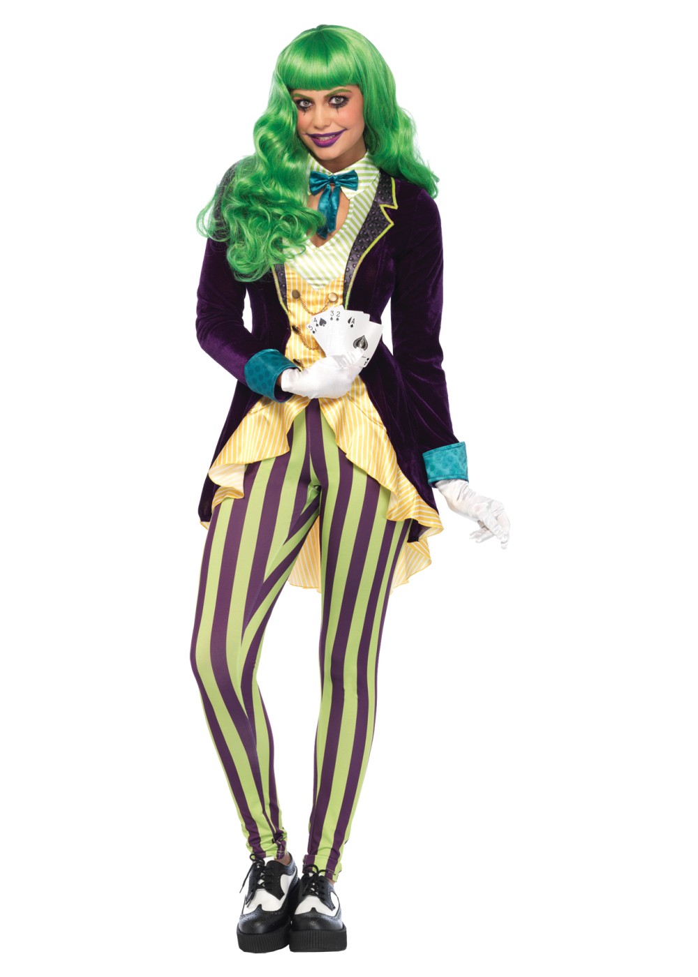 Wicked Joker Trickster Woman Costume