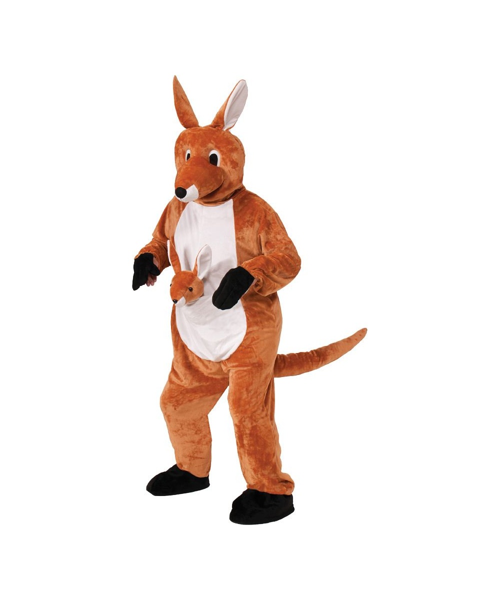 Jumpin Jenny The Kangaroo Mascot  Costume