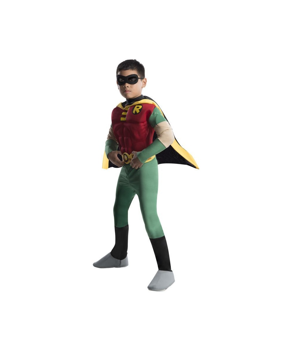 Kids Robin Costume Muscle Chest
