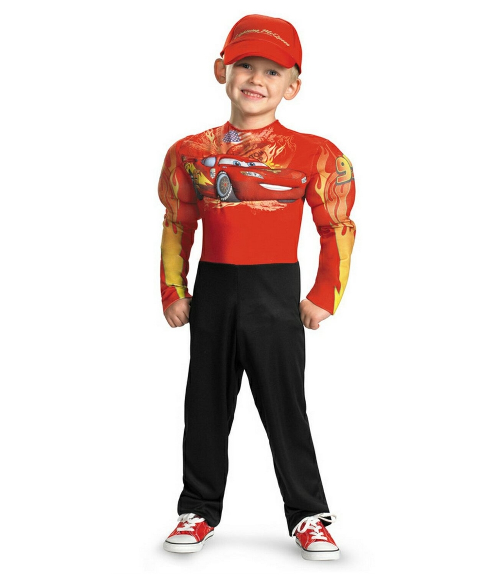 Lightning Mcqueen Classic Muscle Costume