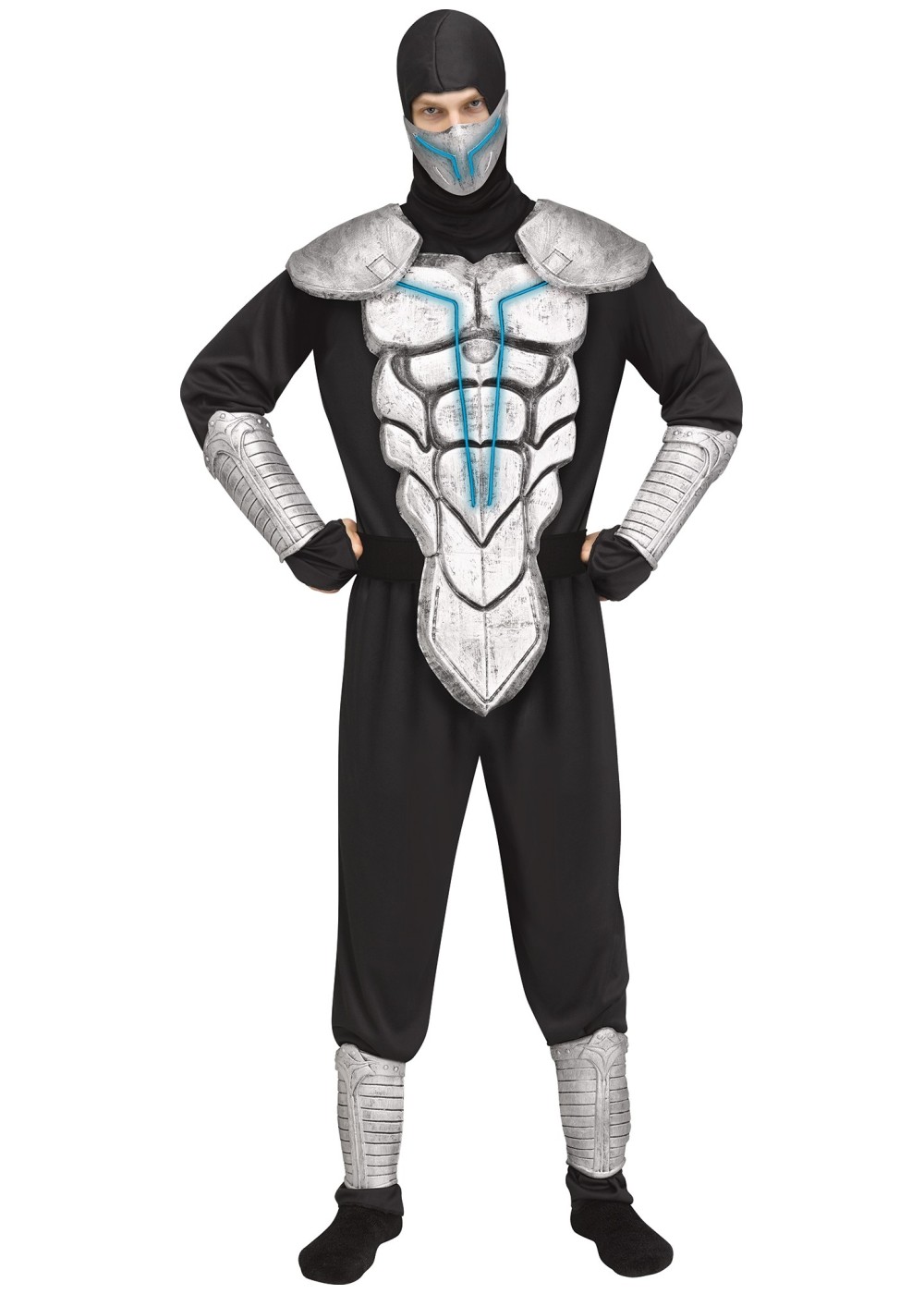 Lightning Ninja Man Costume