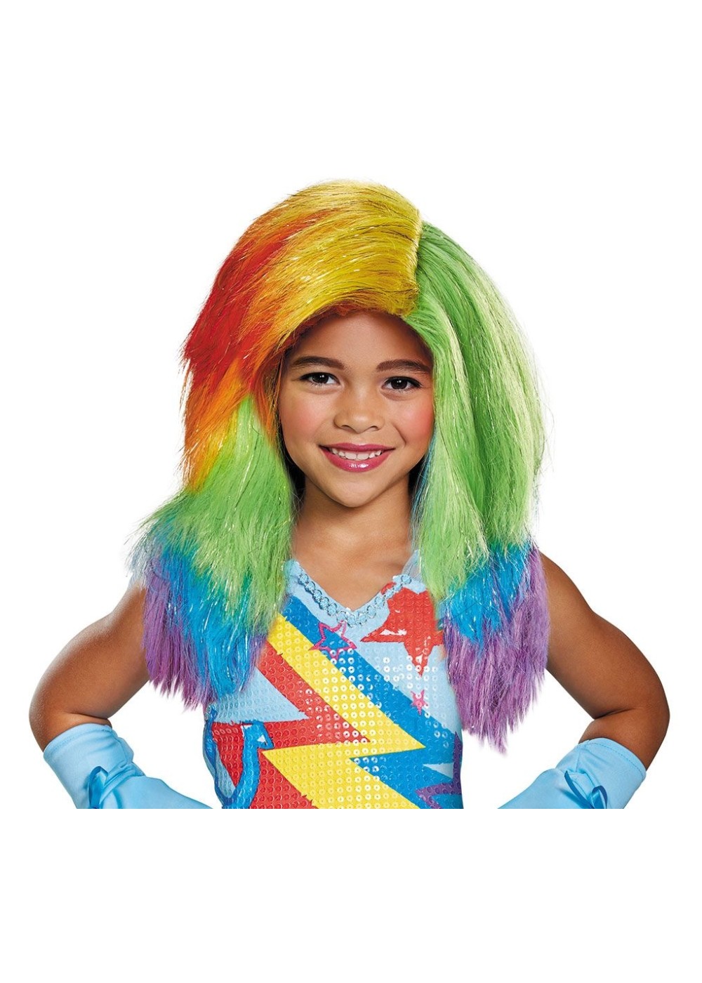 Little Pony Rainbow Dash Child Wig