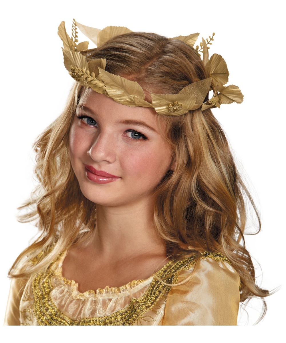Maleficent Aurora Coronation Girls Headpiece Costume Accessory