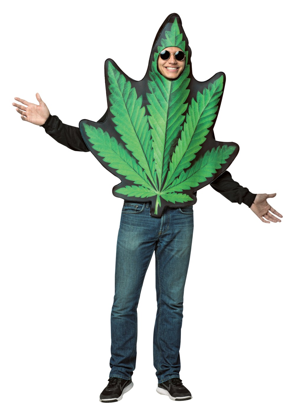 Marijuana Leaf Men Costume