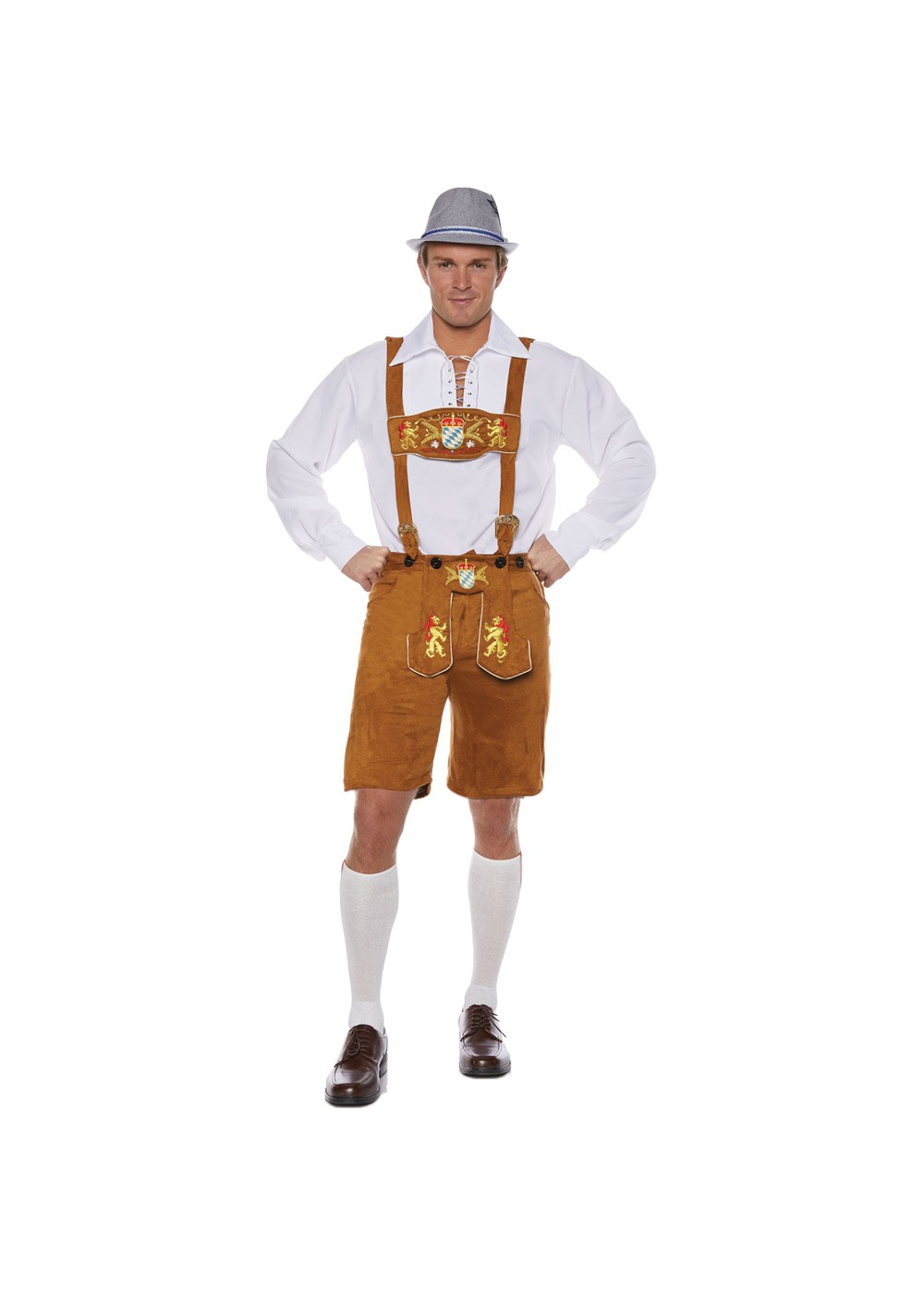 Mens German Lederhosen Costume