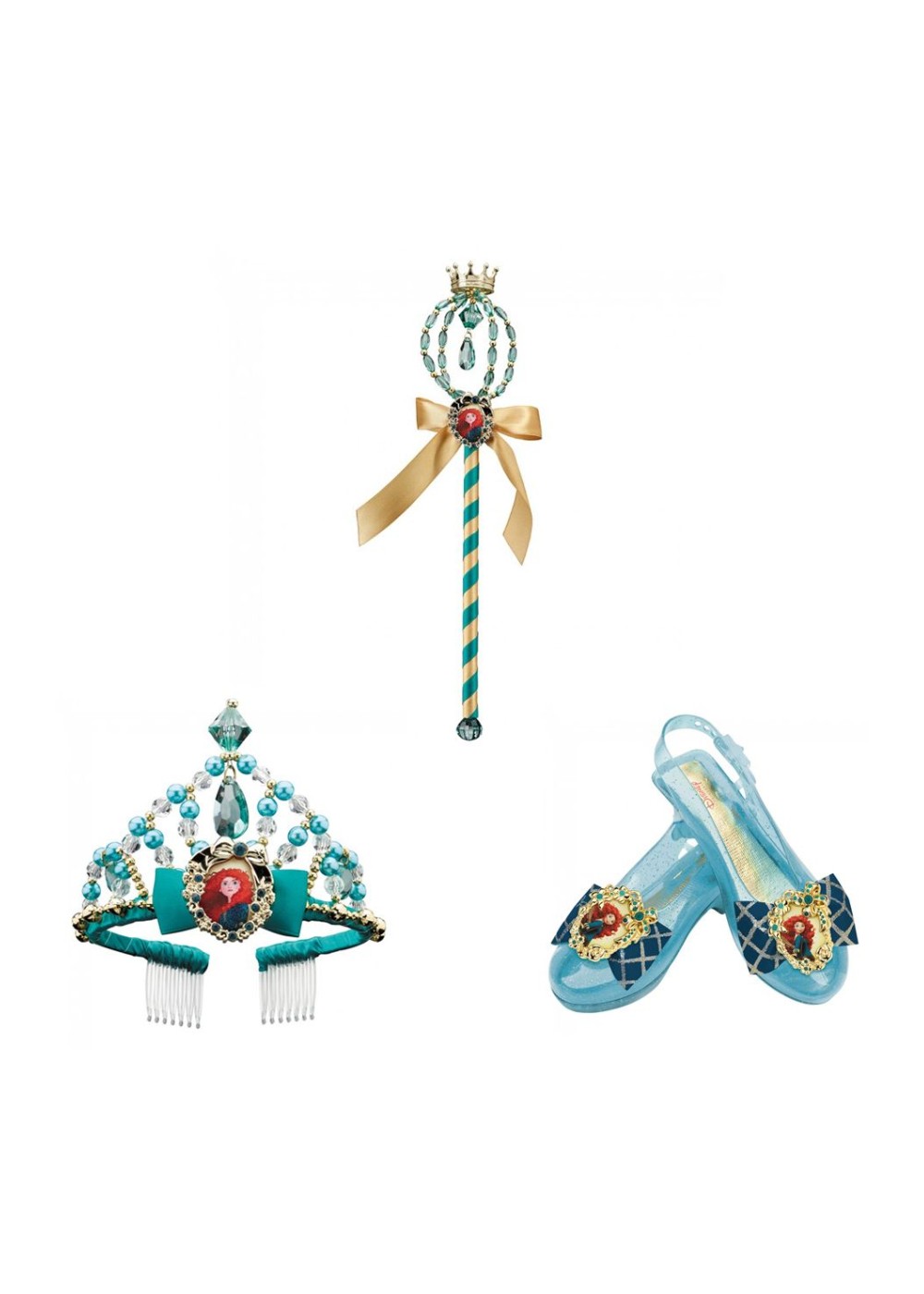 Merida Wand Tiara And Shoes Gift Kit