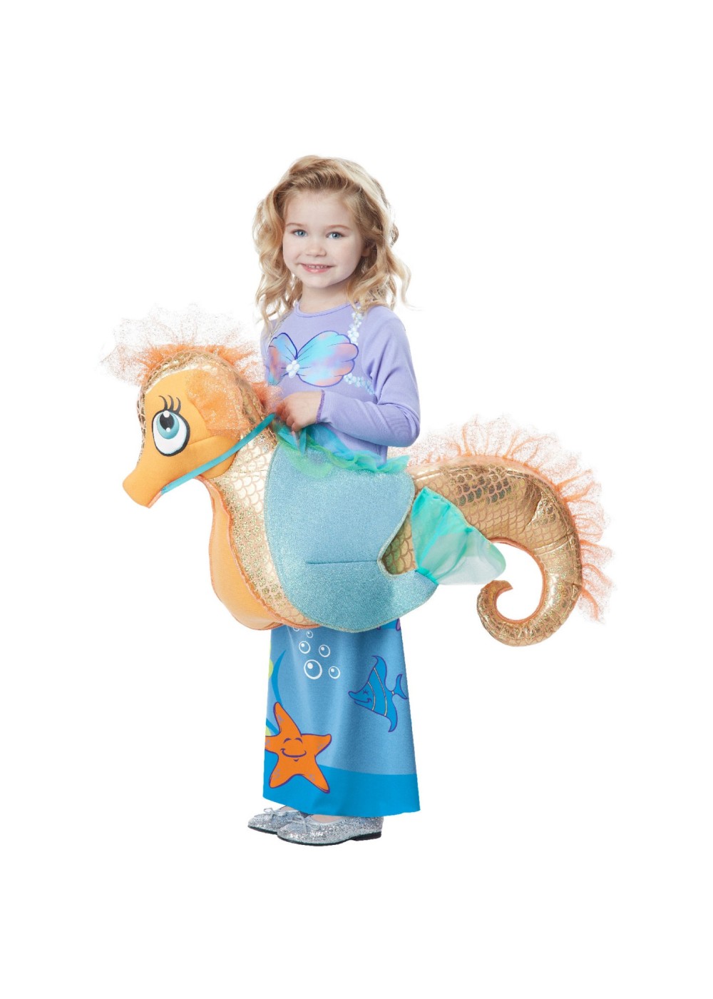 Mermaid Riding Girls Rider Costume