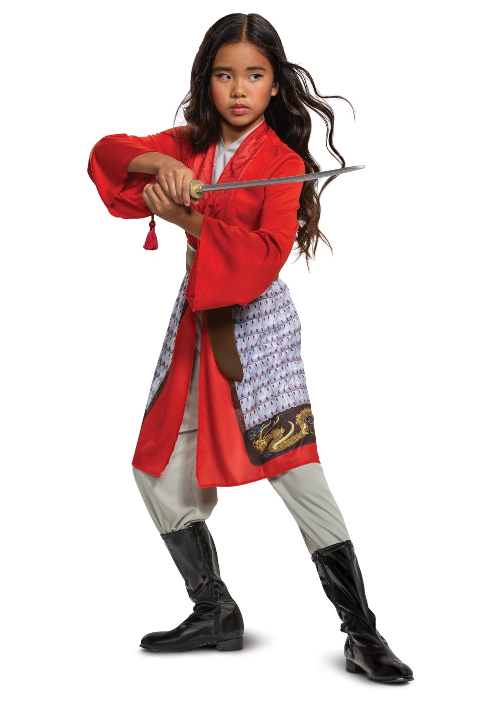 Mulan Red Dress Costume