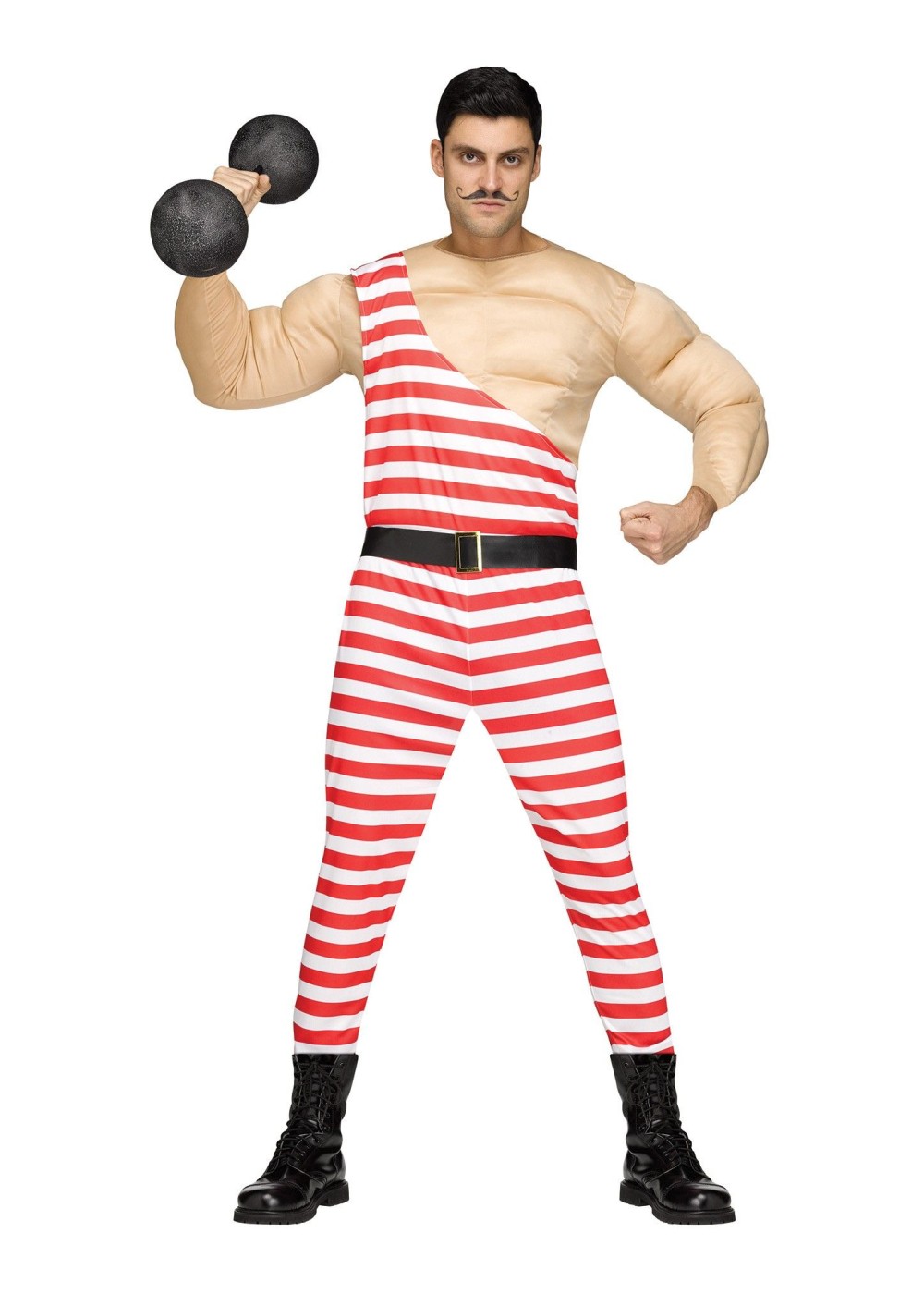 Muscle Man Strongman Carny Men Costume