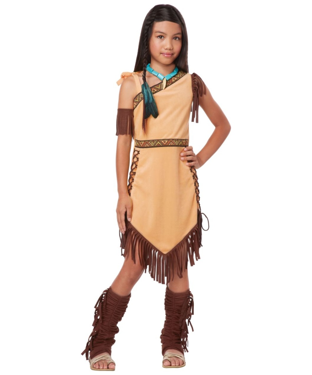 Native American Princess Girls Costume