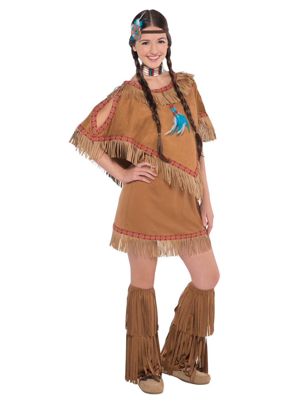 Native American Indian Princess Teen Girls Costume