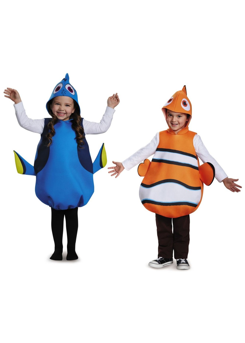 Dory And Nemo Girls And Boys Costume Set