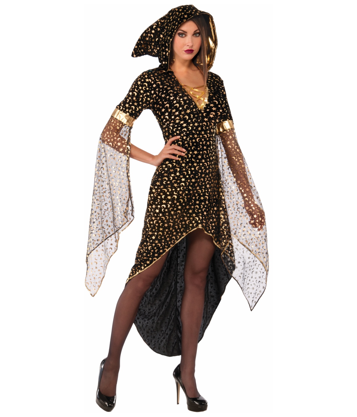 Golden Sorceress Women Costume