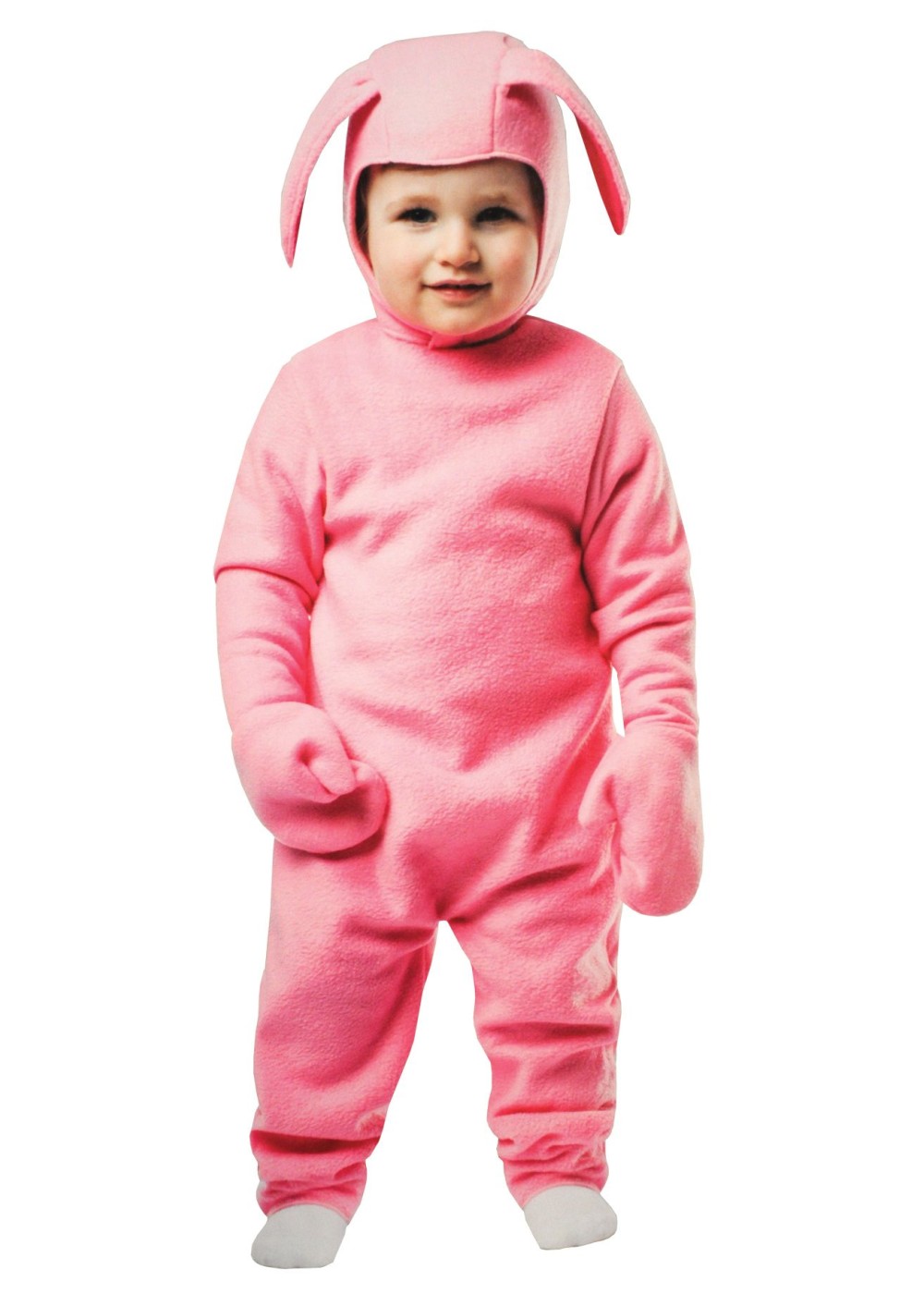 Pink Bunny Suit Toddler Girls Costume