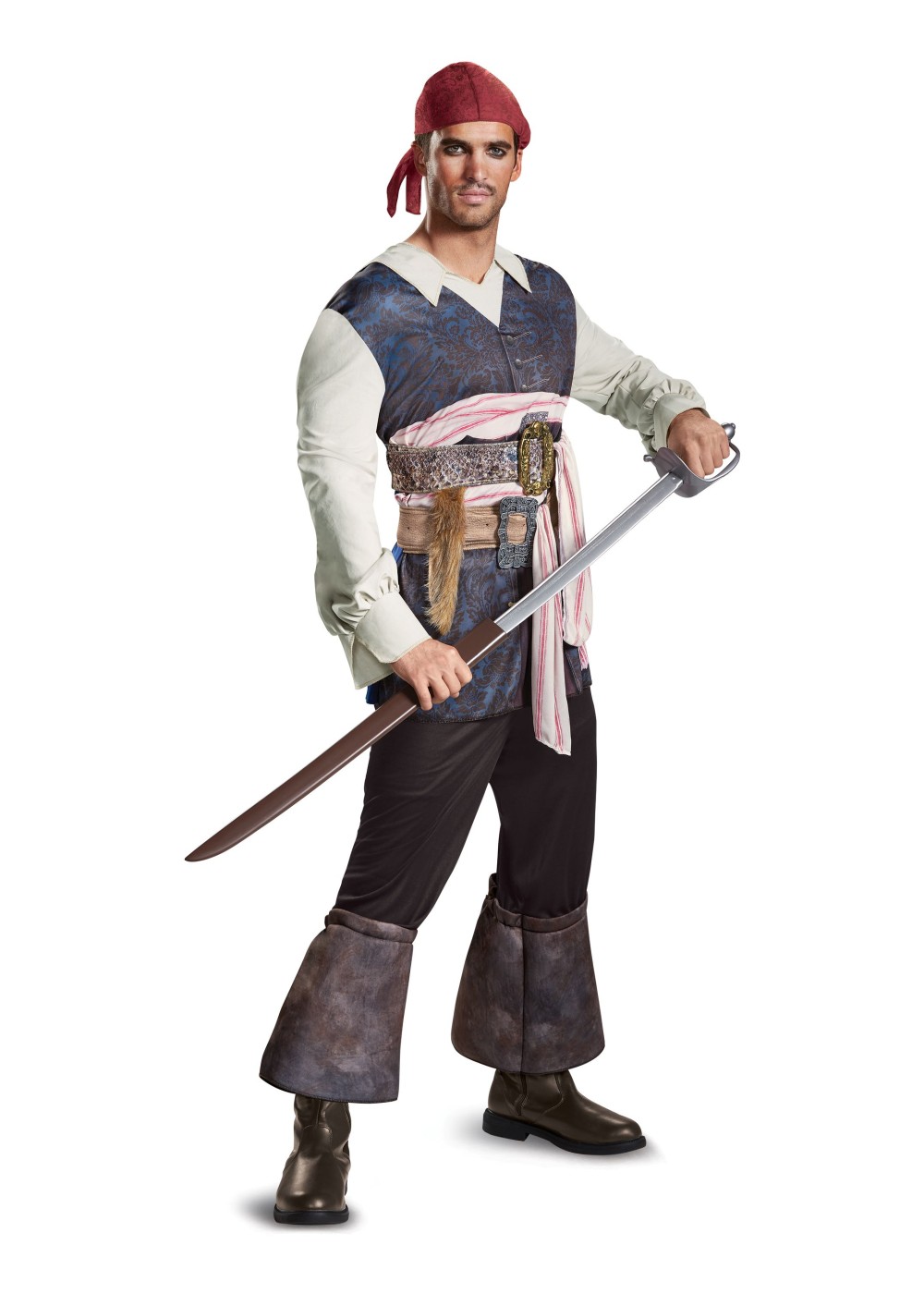 Dead Men Tell No Tales Jack Sparrow Men Costume