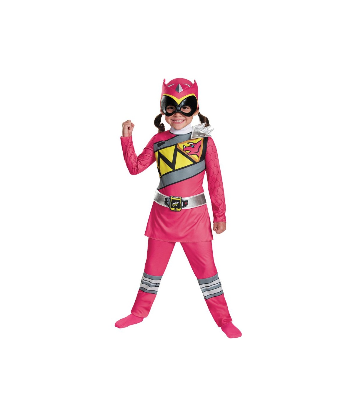 Dino Charge Pink Power Rangers Little Girls Costume