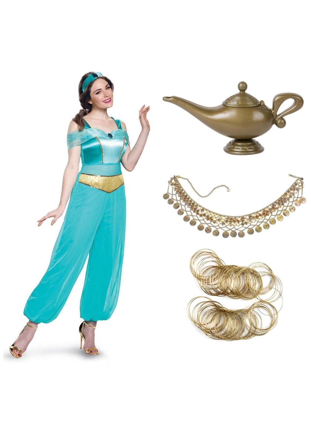 Princess Jasmine Costume Kit