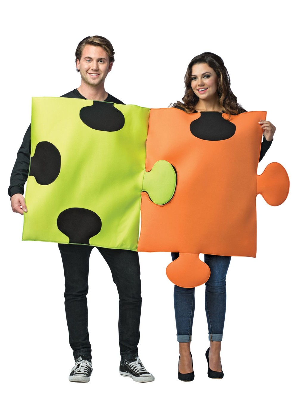 Puzzle Pieces Couples Costume Set