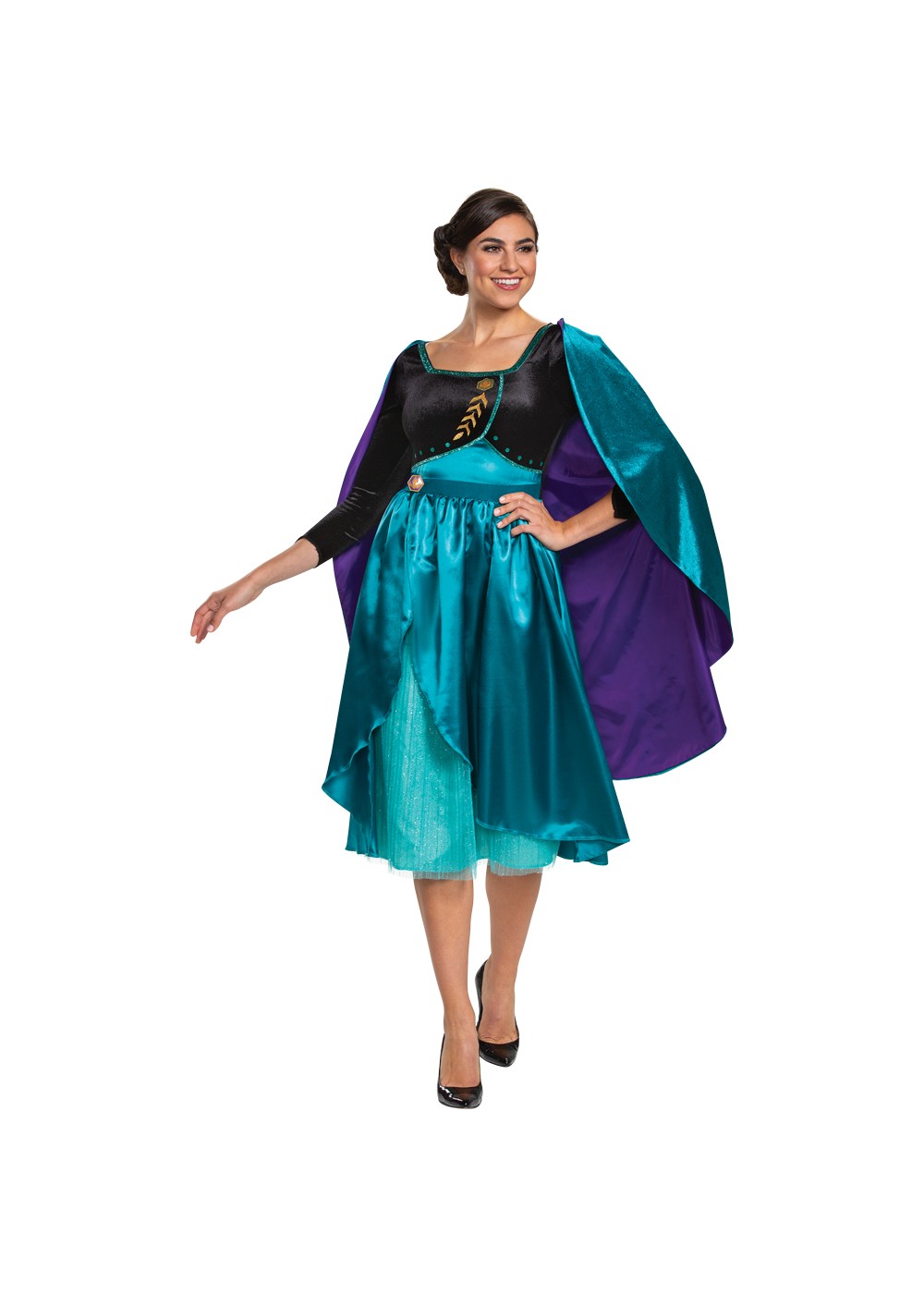 Womens Queen Anna Dress Costume