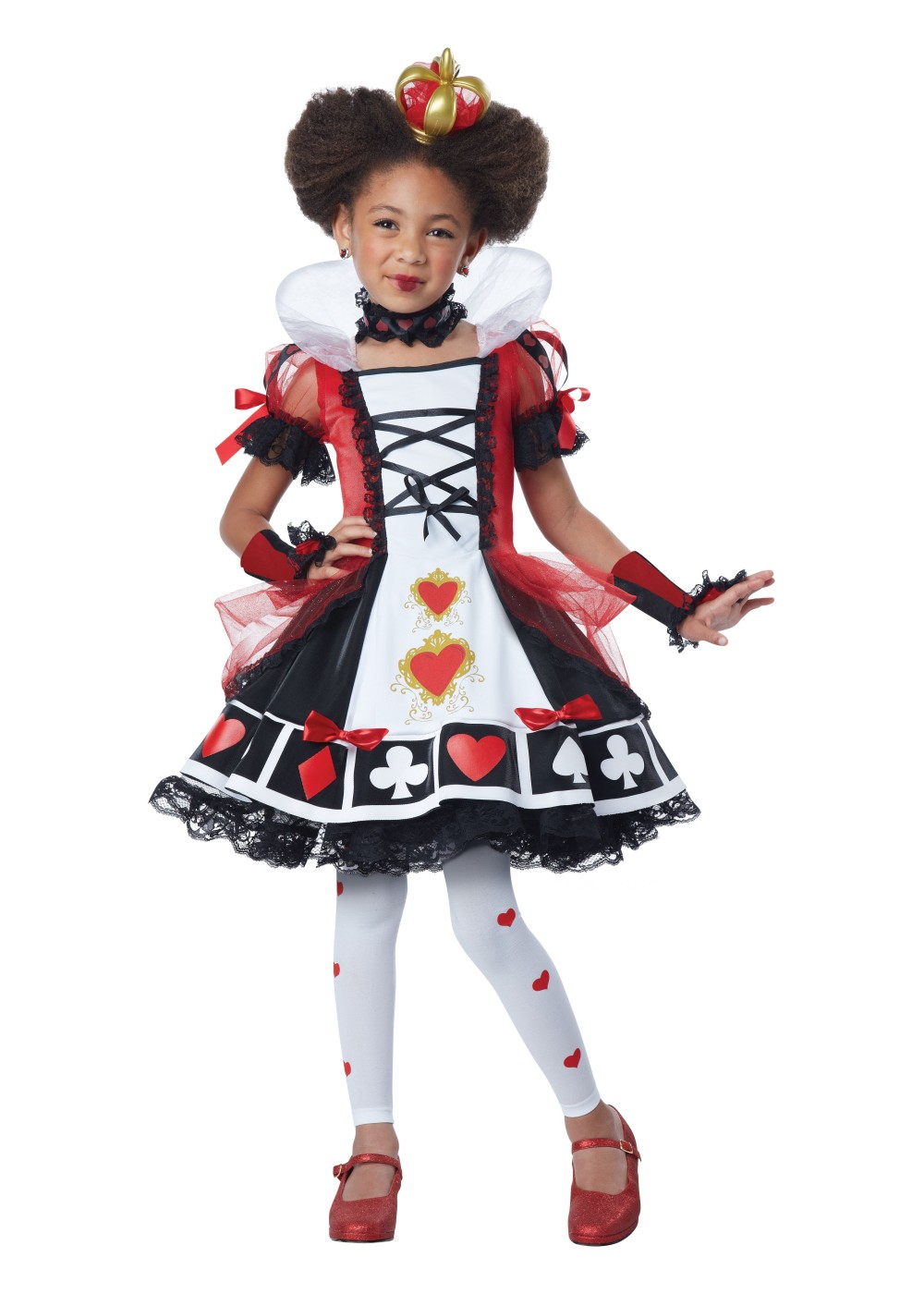 Queen Of Hearts Girls Costume