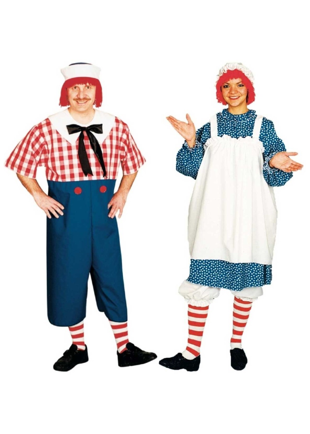 Raggedy Andy And Raggedy Ann Couples Costumes