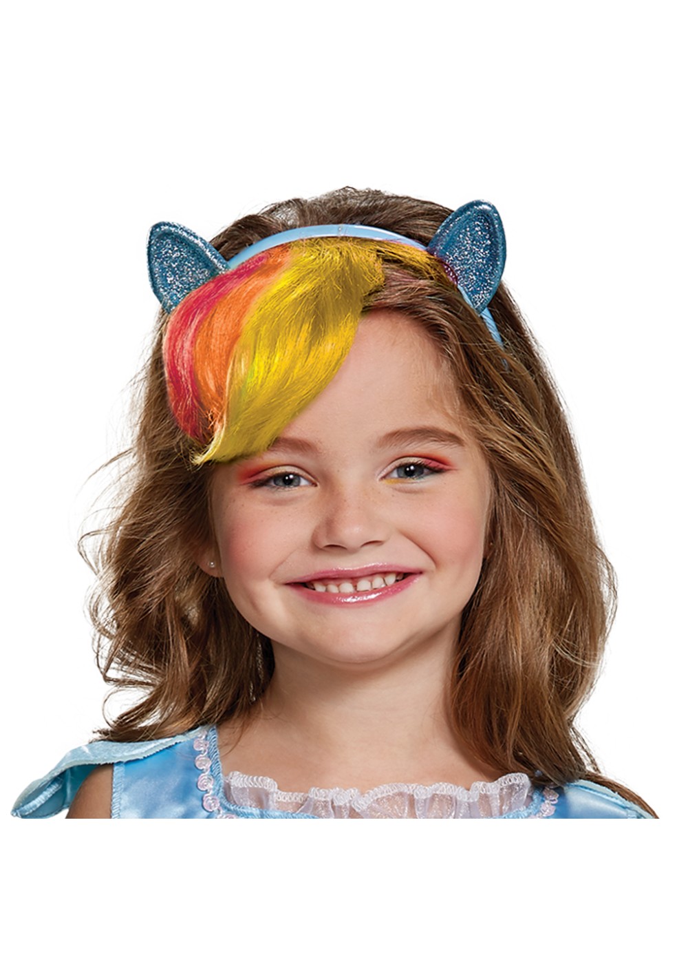 Rainbow Dash Headpiece With Hair Child Little Pony