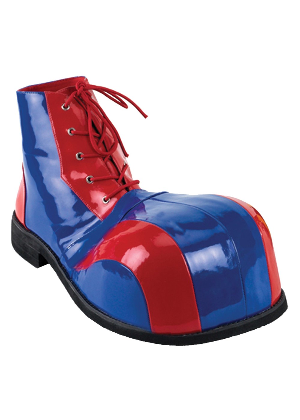 Red And Blue  Clown Shoes