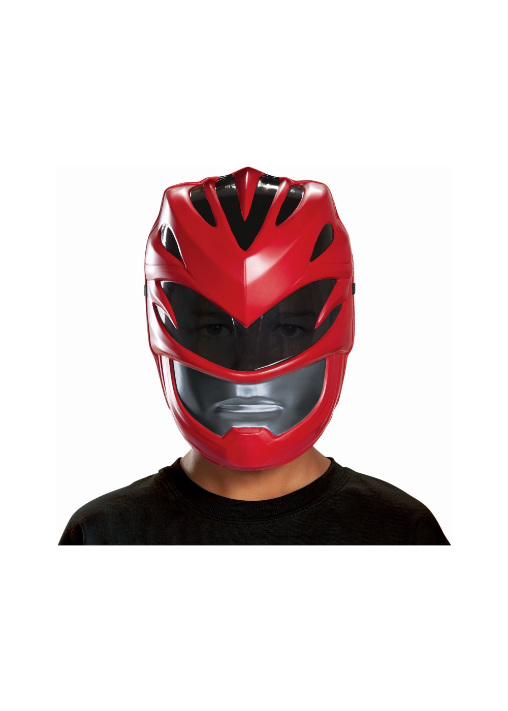 Red Power Ranger Boys Movie Mask One Size