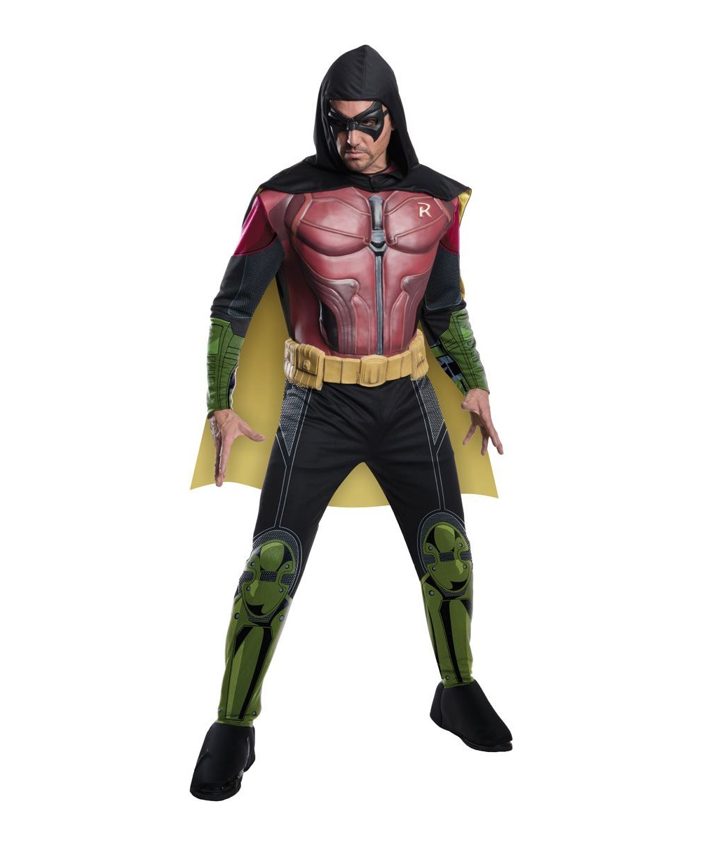 Robin Arkham Asylum Mens Costume Video Game Batman's Sidekick Hero