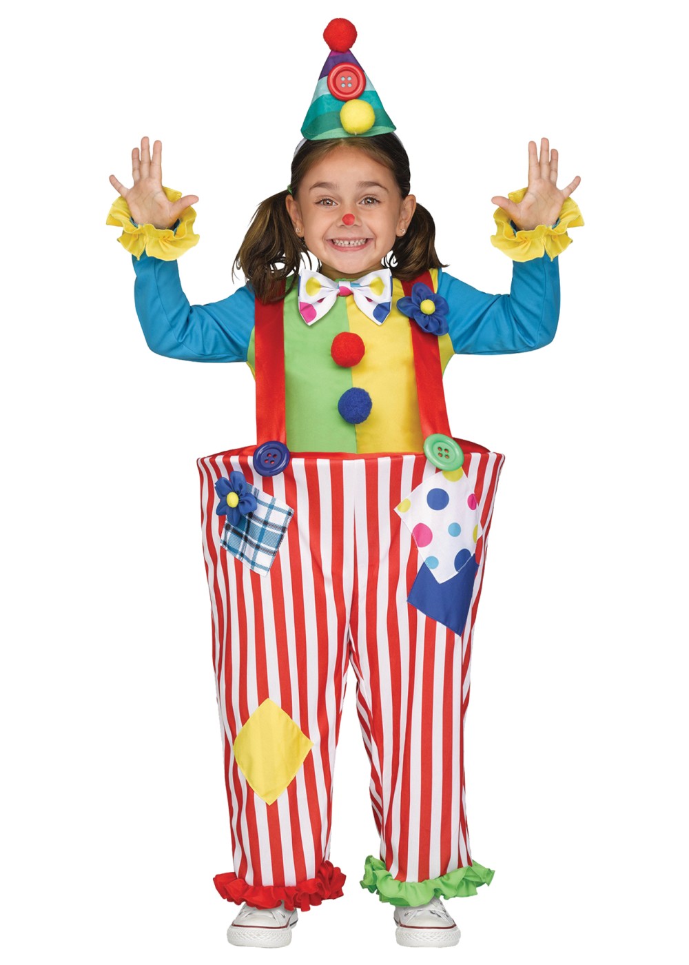 Silly Clown Girl Costume