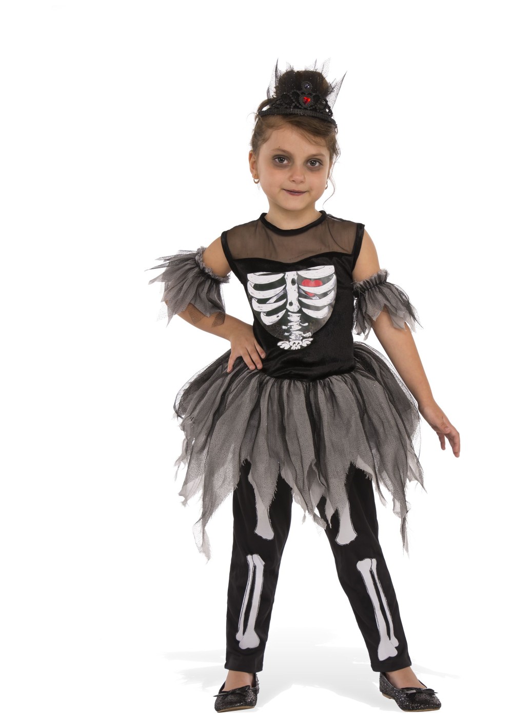 Girls Skeleton Costume