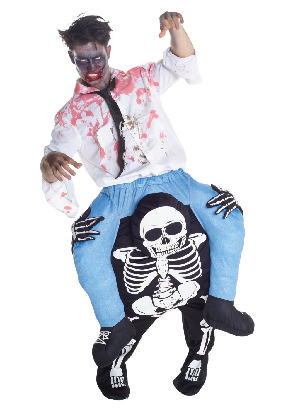 Skeleton Piggyback Costume