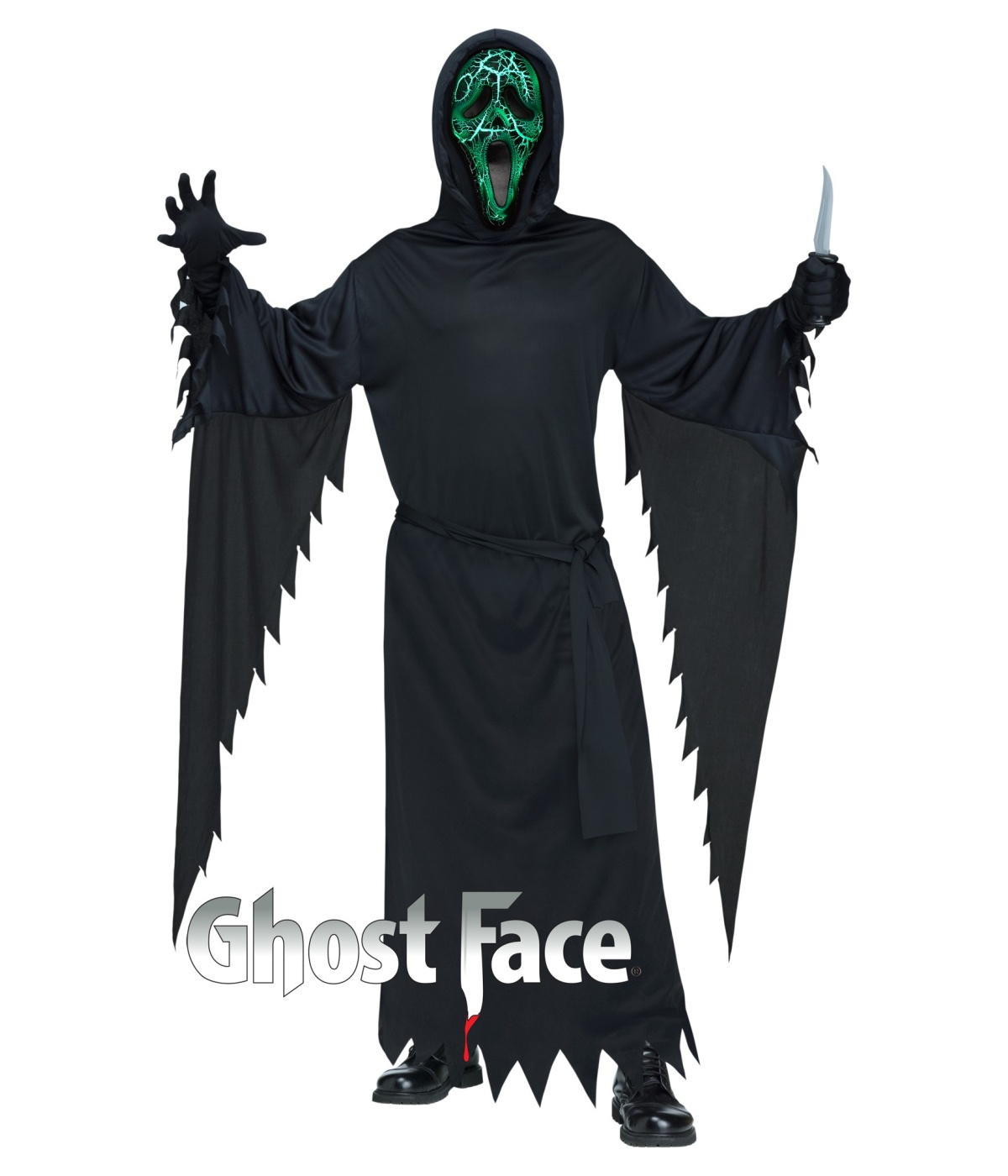 Ghost Face Smoldering Scream Men Costume
